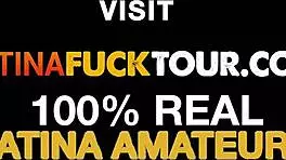 Blonde Latina Twerks with Sugardaddy