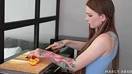 Intense Fucking of Cute Brunette Girlfriend in Cowgirl, Cumming in Pussy