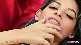 Hey, check out this sexy teen 18+ with a perfect body getting wild at her casting interview on the sofa