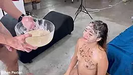 No mercy for puke and piss guzzling whore sussy sweet extreme rough