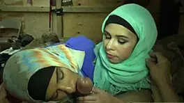 Arab teen in army uniform for her first pussy operation interview.