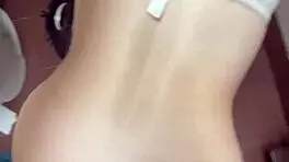 Subtle Domination In Public Bathroom With Deepthroat