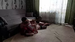 skinny step sister decided to try sex with her brother