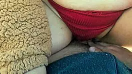 Tourist guide reveals his big cock to the pretty visitor on the mountain.