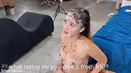 No mercy for puke and piss guzzling whore sussy sweet extreme rough