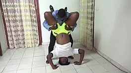 Skinny Girl Pleasures Big Cocks With Blowjobs And Handjobs Outdoors