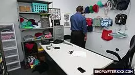 Shoplyfterxxx Com - Security Officer Justin Magnum Confronts Delilah Day Over Stolen Underwear Footage