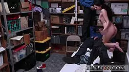 Amateur Teen Apprehended By Police Officers