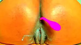 Ebony Cameltoe Phat Pussy Creampie