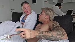 young amateurs secretly fuck danner mendez while watching tv