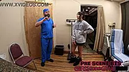 Zombae's first gyno exam turns humiliating with feet and shaved details