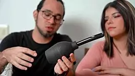 Selena vega rides trans sex doll sarina from tantaly