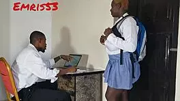 Chubby Asian Teen Fucked Hard in Classroom