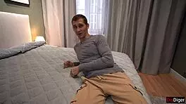 Husband offers wife to friend for threesome