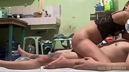 Filipina Model Seduces Client Passionately