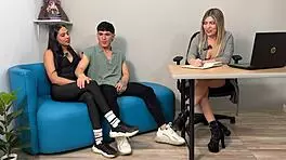 Shaira the sex psychologist teaches colombian couple katha dawson & raydimarco how to have a threesome