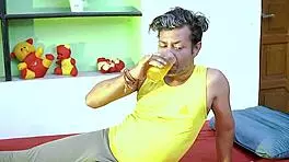 Mature Indian Milf Gives Blowjob Before Pussy Fucking