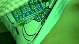 the virgin teen with her cute hairy pussy lets him touch and explore it intimately during their private workout session