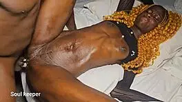 Oil massage girl gets banged by fat cock in intriguing session