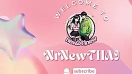 thai girl chats while picking mushrooms in the forest 😊