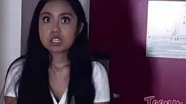 Pervert professor seth brogan cums inside coed luna mills