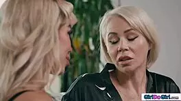 Stepmommy, forgive me but I can't resist spreading my shaved pussy for your tongue!