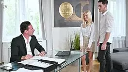 फूहड़ स्टूडेंट कंडी लिशियस प्रिंसिपल ऑफिस में डीपी की ठुकाई महसूस