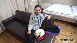 czech teen teased and drilled in store 😏