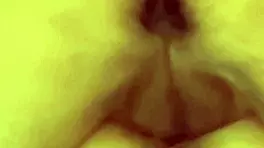 How does amateur pink pussy handle creampie 57 days after virginity loss