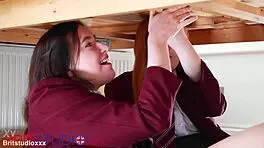 two college students milk a guys cock