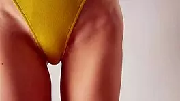 After Bikini Try On Step Sis Helps Step Bro Cum In Panties