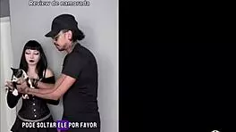 Pawg goth babe Amberzinha enjoys interracial fucking in free scene