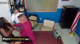 School Uniform Scene With Eden West, Naomi Foxxx, And Peter Fitzwell