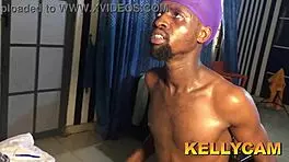 Intense squirting during intimate entry