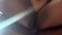 big ass ebony bounces on black dick moaning!