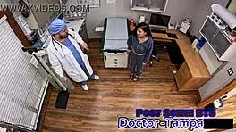 dr tampa's bratty orphan mya in suggestive cheerleading physical.