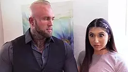 Stepdaughters Trade Blowjobs and Anal for European Orgy