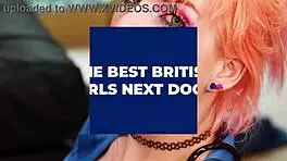 Redhead nurse sucks cock at gloryhole