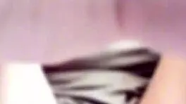 mexican latina sister-in-law masturbates with me on secret video call almost getting caught