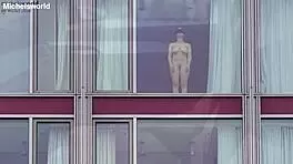 business - slave wife - braless and downblouse in public 😏