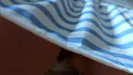 Almost Got Seen by Train Passengers When This Stranger Slide His Thick Cock Inside My Panties and Tries to Rub My Pussy Under My Skirt