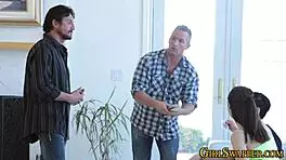 eaten out stepteen rides after fingering