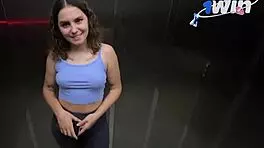 pickup in elevator leads to fucking neighbor
