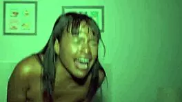 ebony slut gets huge creampie