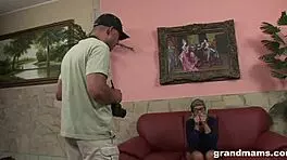 Old but oddly fit granny with nice boobs gets fucked hardcore
