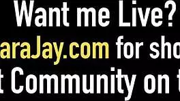 Tattooed Babes Sara Jay and Havanna Bleu Tag Team Delivery Guy with Extra Sausage