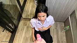 horny 18yo thai student gets fucked by tourist