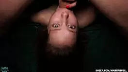 Beautiful Whore Rides Naked, Deepthroats and Licks Tits in Rough Cum Session