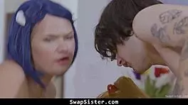 I'm desperate to cum cosplaying with my stepbrothers