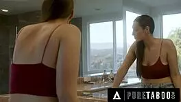 Pure taboo stepsister caught sucking guide